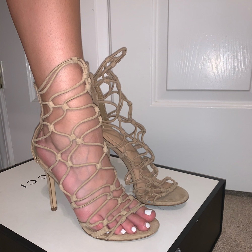 Aldo beige heels